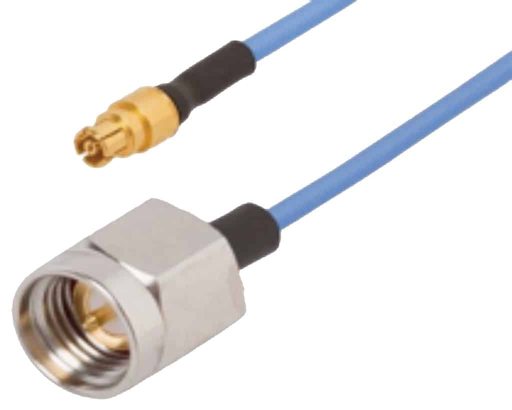 PhaseTrack®047 Standard phase-stable coax assembly featuring a proprietary fluorocarbon dielectric, TF4®